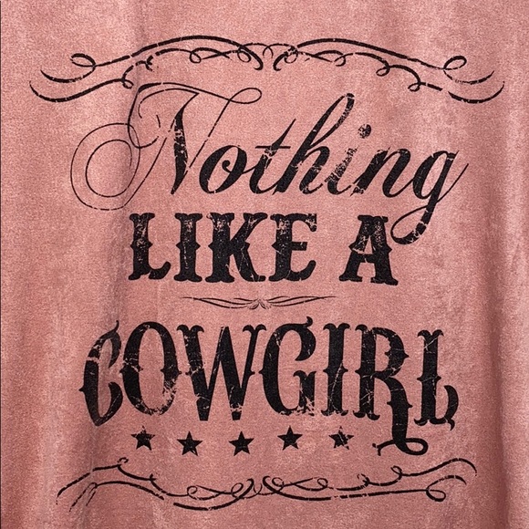 a'gaci Tops - YEE Haw! A'GACI Suede Cotton Mini Dress~Tunic Sm